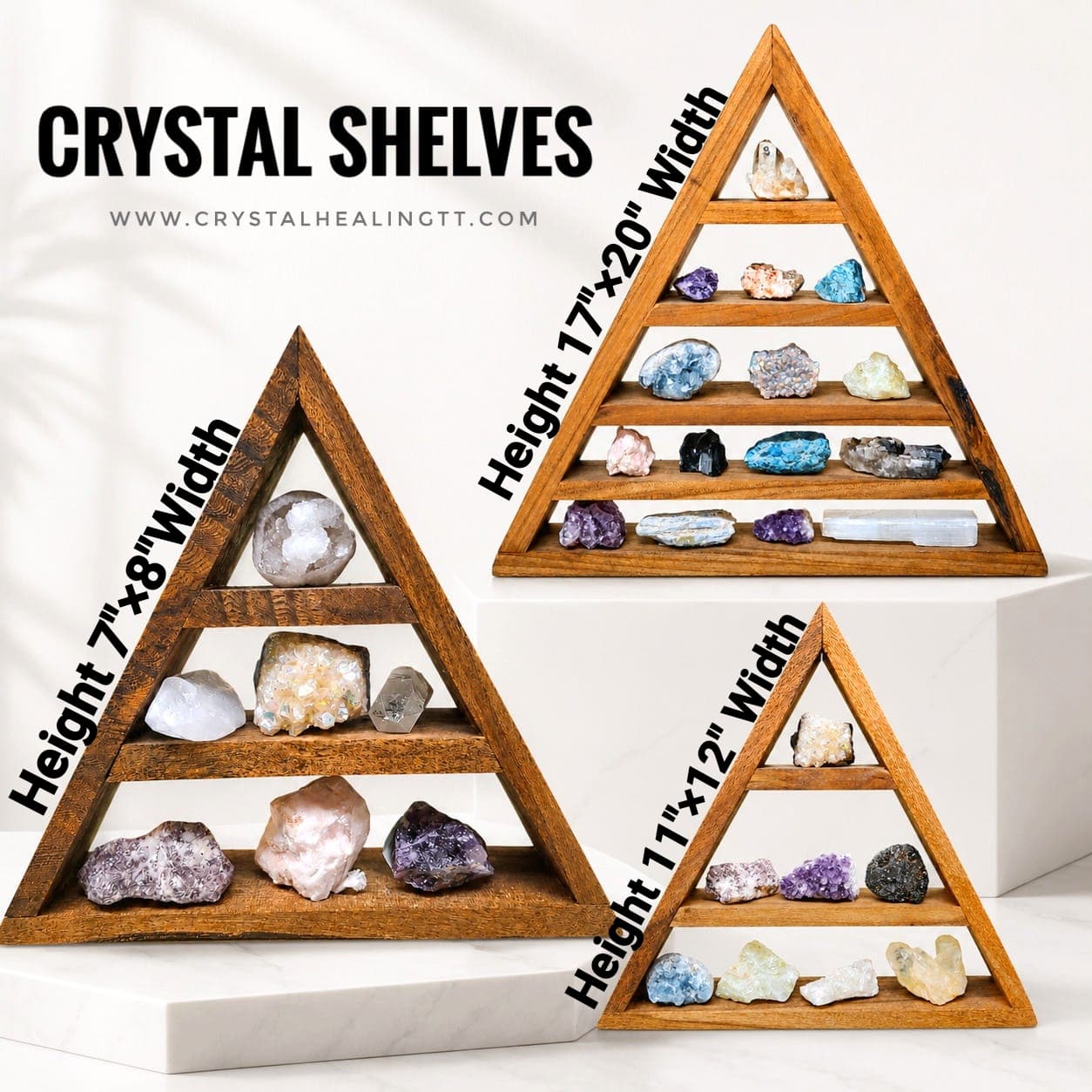 Crystal Shelves